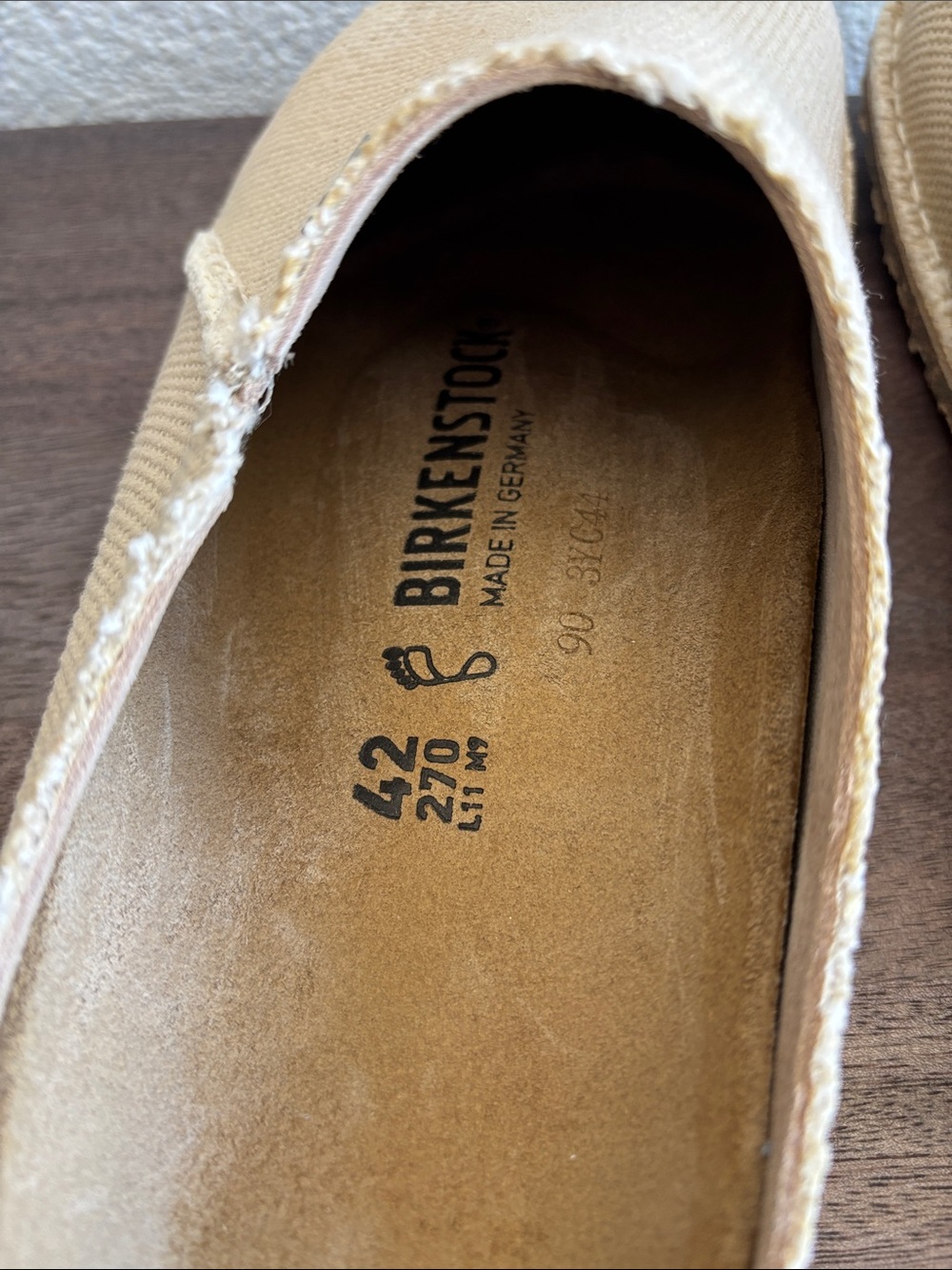 Birkenstock Zermatt Collection Premium TEX Eggshell - Size 42 - Picture 6 of 7